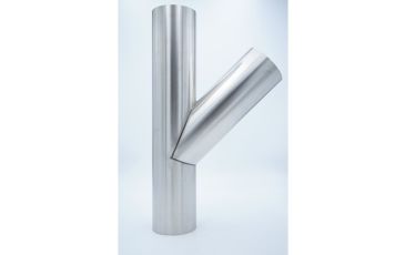 Abzweig Ø 104,0 x 2,0 - 45°